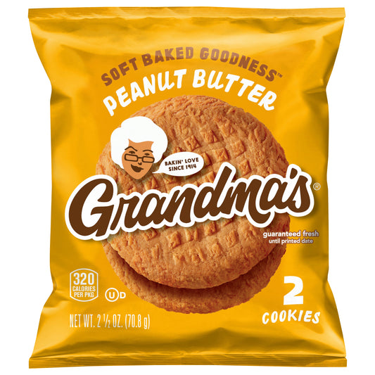 Grandma's Cookies Peanut Butter 2 1/2 Oz