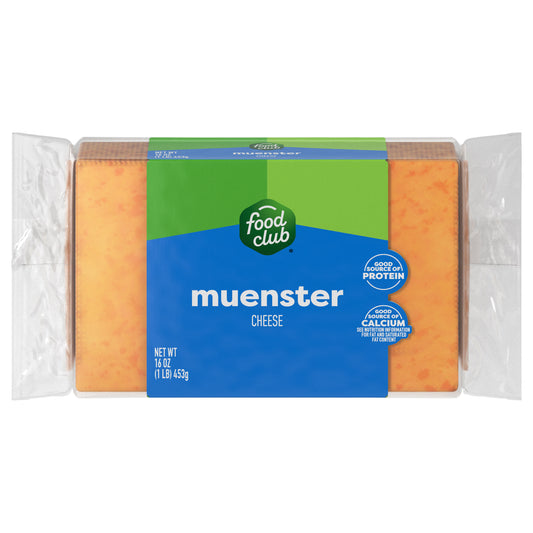 Food Club Muenster Cheese 16 oz