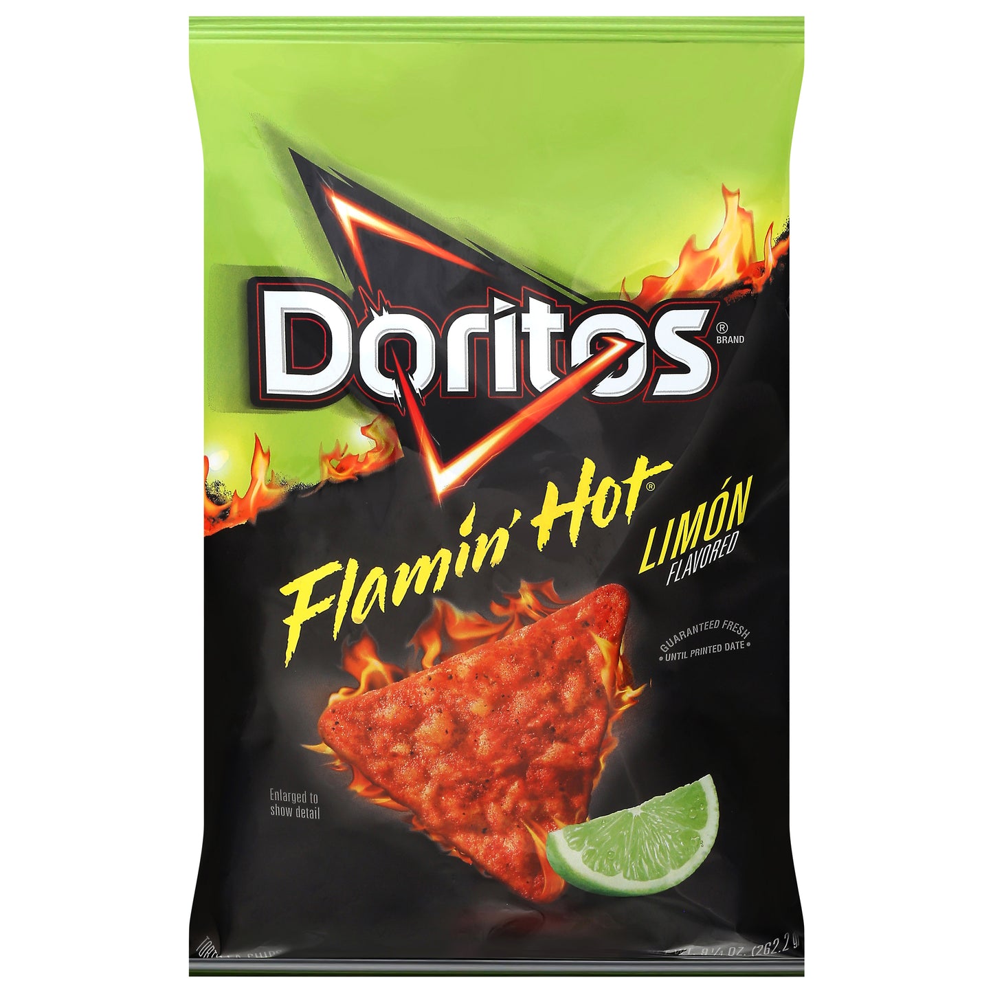 Doritos Flamin' Hot Limon Flavored Tortilla Chips 9.25 oz