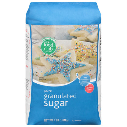 Food Club Granulated Pure Sugar 4 lb