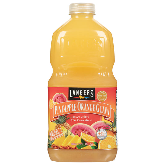 Langers Pineapple Orange Guava Juice Cocktail from Concentrate 64 fl oz