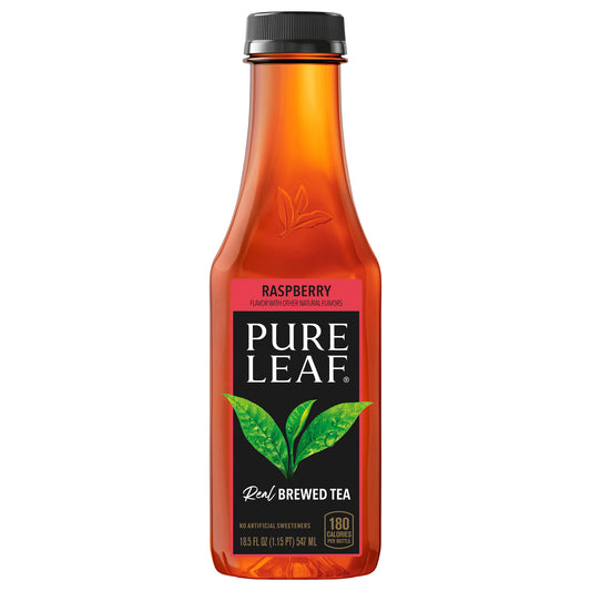 Pure Leaf Real Brewed Tea Raspberry 18.5 Fl Oz