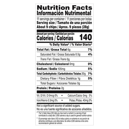 Santitas Tortilla Chips White Corn 11 Oz