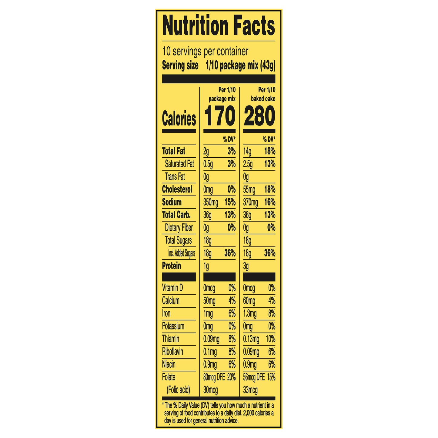 Duncan Hines Signature Perfectly Moist Lemon Supreme Cake Mix, 15.25 OZ
