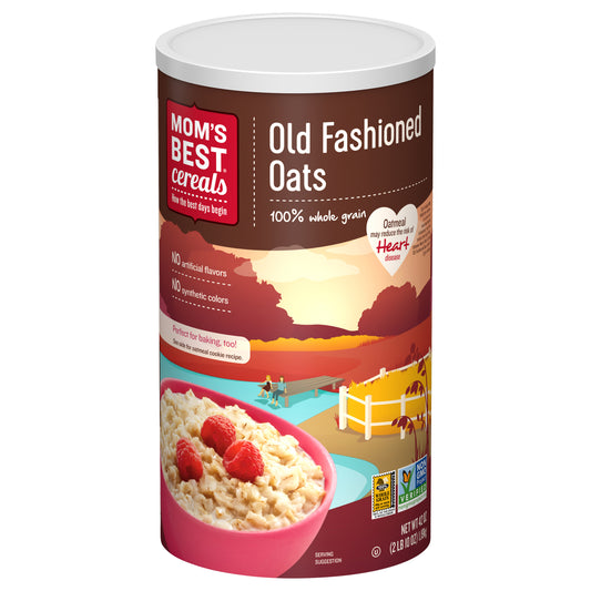 Mom's Best 100% Whole Grain Old Fashioned Oats 42 oz