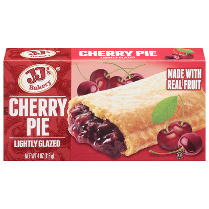 JJ's Bakery Lightly Glazed Cherry Pie 4 oz