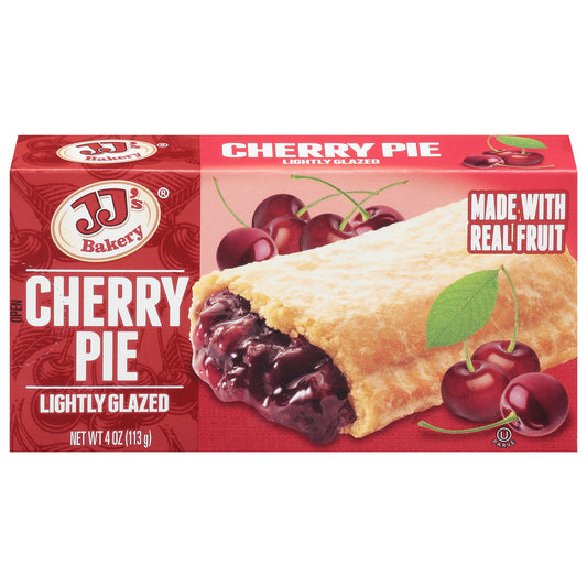 JJ's Bakery Lightly Glazed Cherry Pie 4 oz