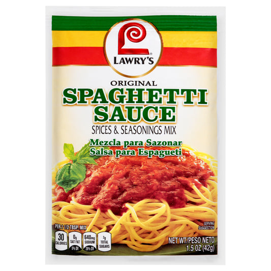 Lawry's Spaghetti Mix, 1.5 oz