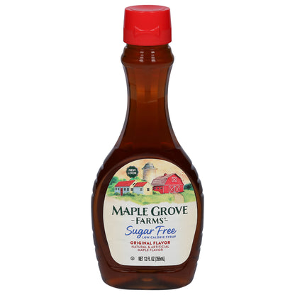 Maple Grove Farms Sugar Free Original Flavor Syrup 12 fl oz