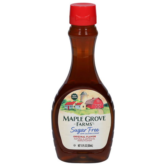 Maple Grove Farms Sugar Free Original Flavor Syrup 12 fl oz