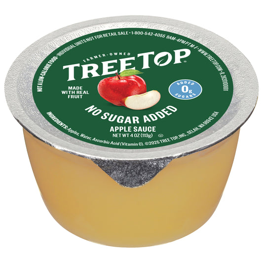 Tree Top No Sugar Added Apple Sauce 4 oz