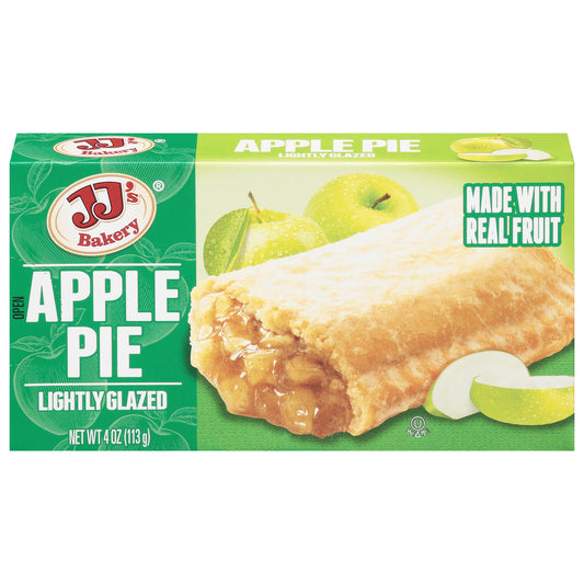 JJ's Bakery Lightly Glazed Apple Pie 4 oz
