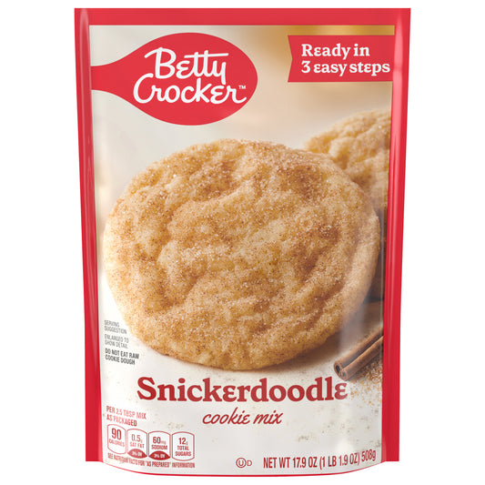 Betty Crocker Snickerdoodle Cookie Mix, 17.9 oz.