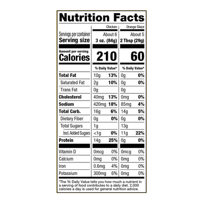Foster Farms Orange Chicken - 24 oz