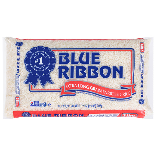 Blue Ribbon Extra Long Grain Enriched Rice 32 oz