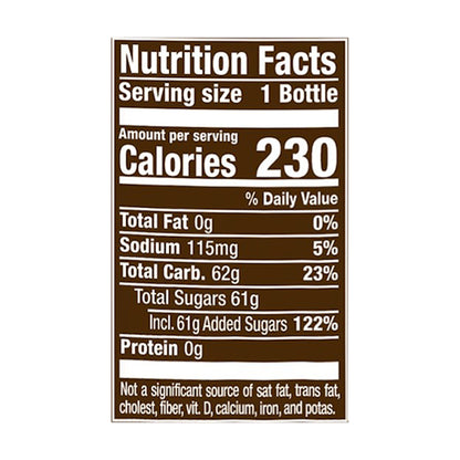 A&W Root Beer Soda, .5 L bottles, 6 pack