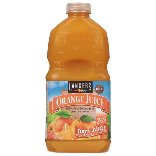 Langers Orange Juice 100% Juice 64 fl oz